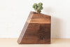 Medium Planturn™ Cremation Urn in Oak & Curly Maple - Boyce Studio | Cremation Urn for ashes | Cremation Urns | Cremation Urn for Adult