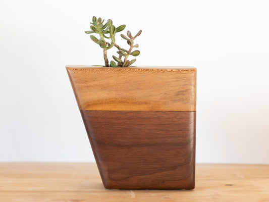 Cremation Urn in Walnut & Sycamore | Small Size